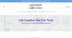 Desktop Screenshot of californialabchoice.com